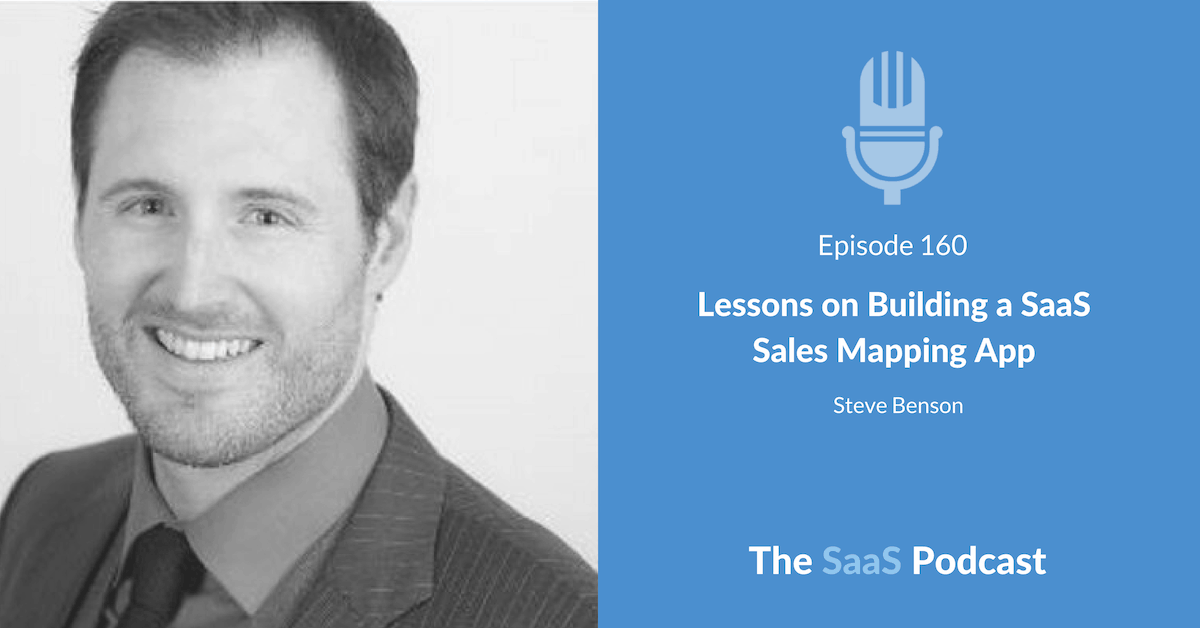 SaaS Sales Mapping App - Steve Benson - Badger Maps