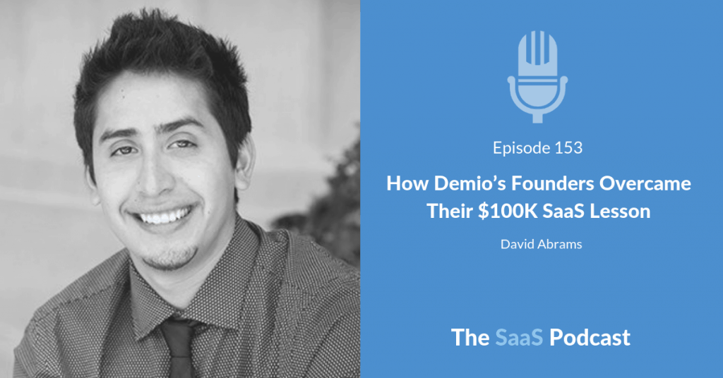 saas lesson - David Abrams