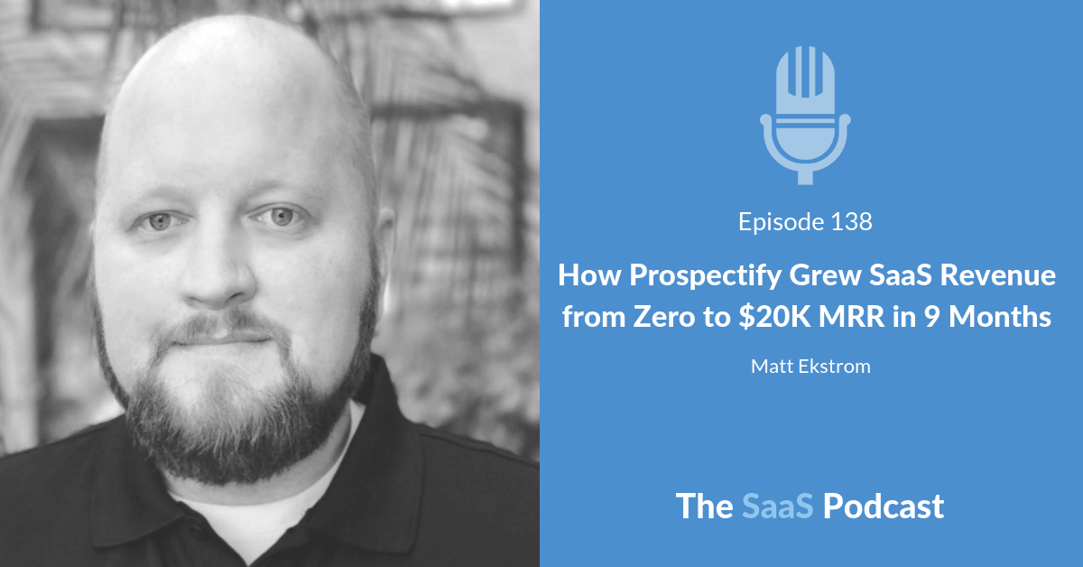 saas revenue - Matt Ekstrom