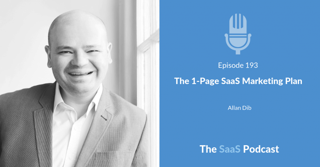 SaaS Marketing Plan - Allan Dib
