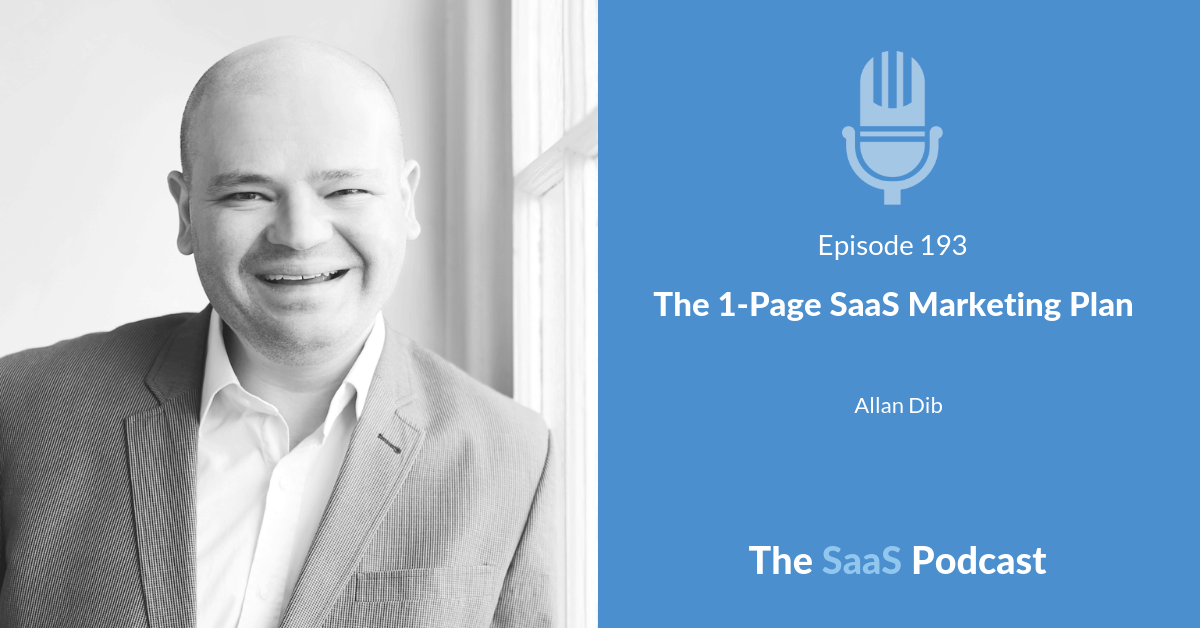 SaaS Marketing Plan - Allan Dib